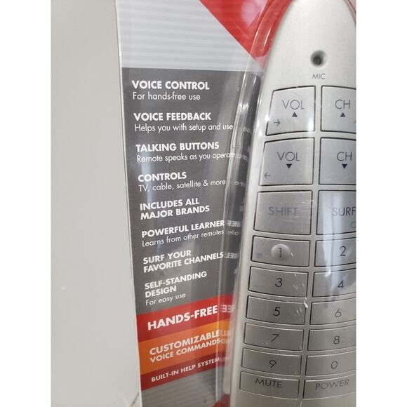 Surfboard Voice Interactive Universal Remote. New Sealed‎ - Picture 3 of 5